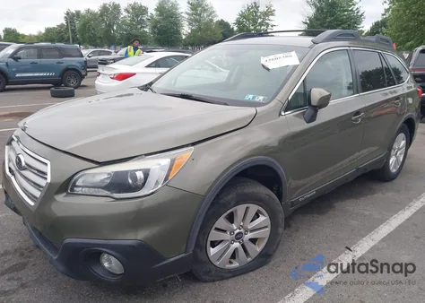 2015 Subaru Outback 2.5I Premium from USA, damaged, VIN 4S4BSAFC2F3313385